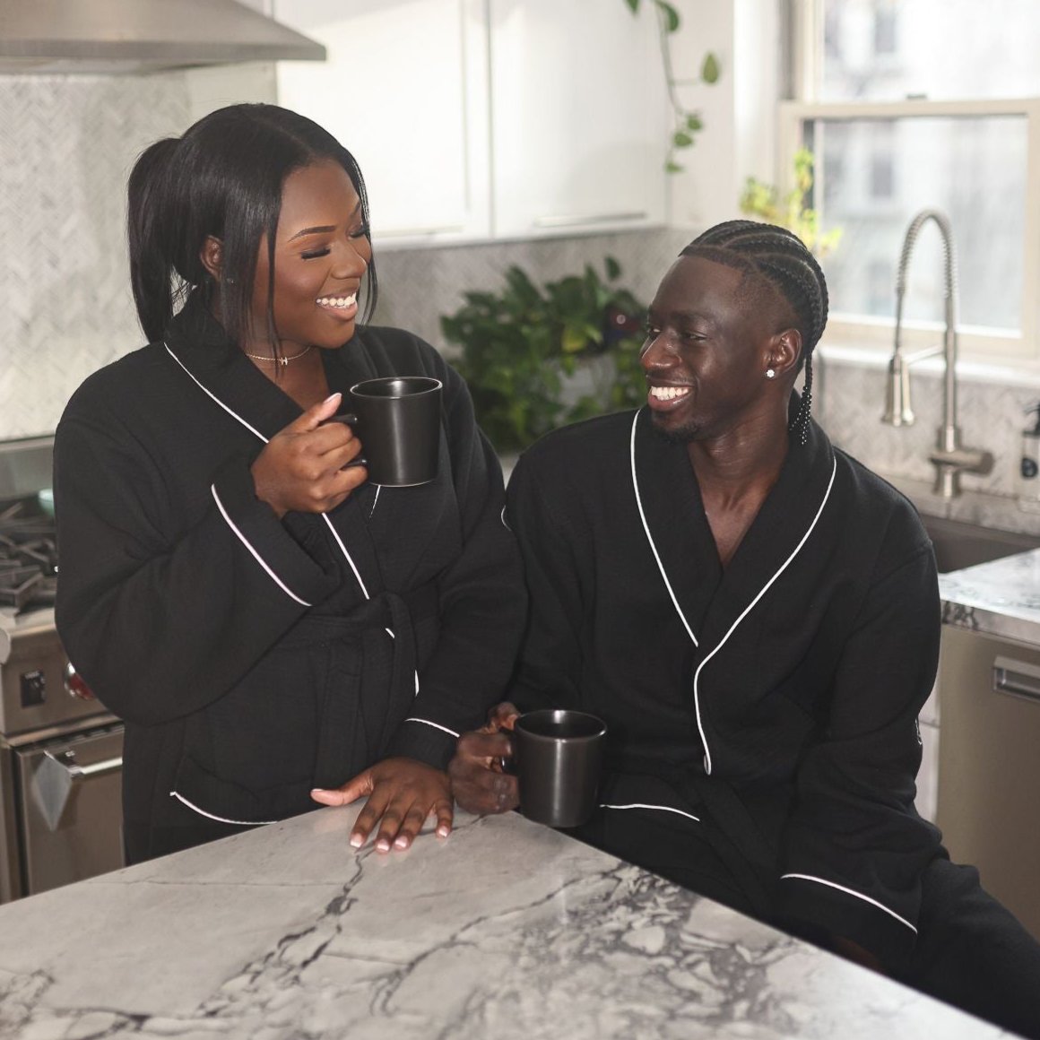 Black Is Love Signature Robe